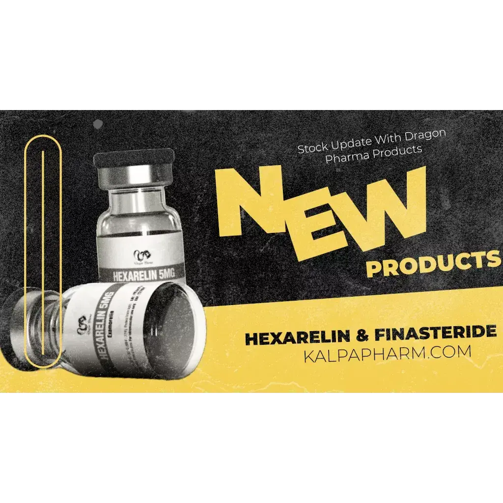 Dragon Pharma Adds Finasteride and Hexarelin to Product Line